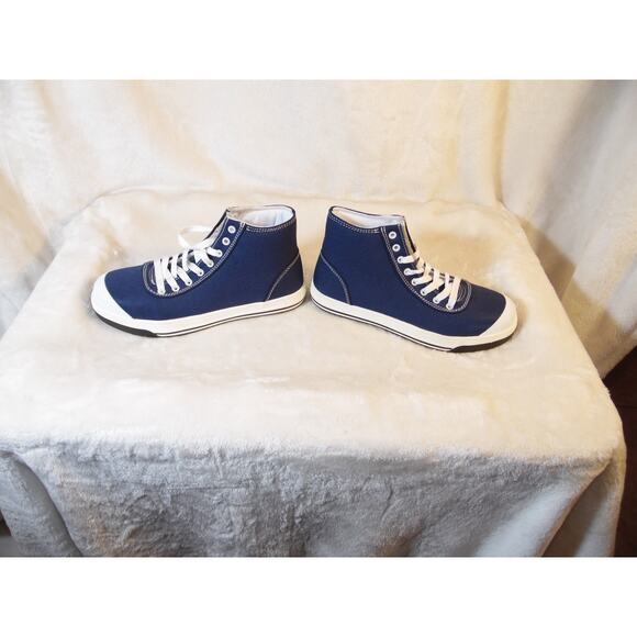 Avenger Work Boots Mens 7 Blue Slip Resistant Steel Toe High Top NWOT - Picture 4 of 9